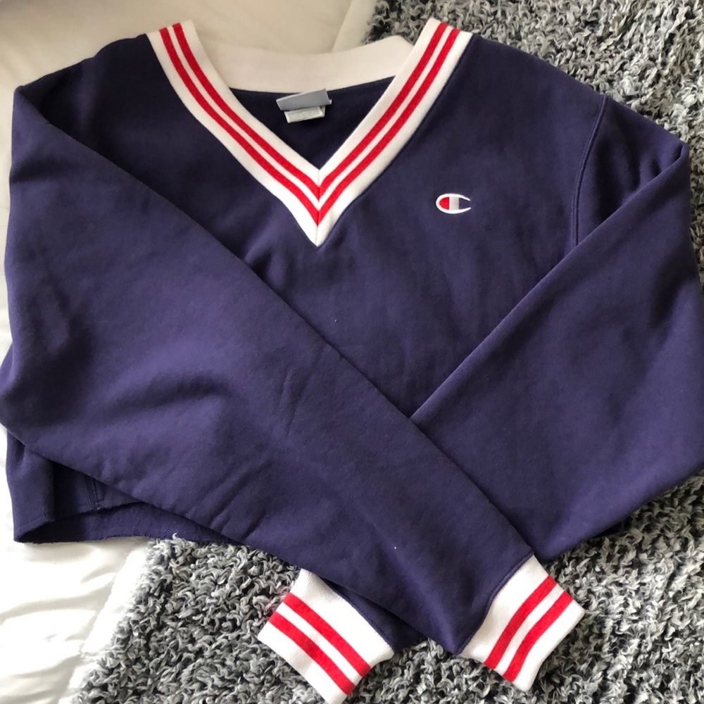 Cropped champion sweatshirt 🤪